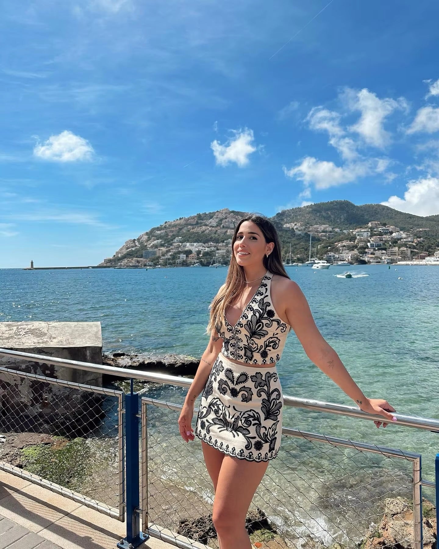 Sienna Embroidery Skirt Set