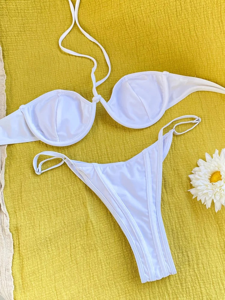 White V Bikini