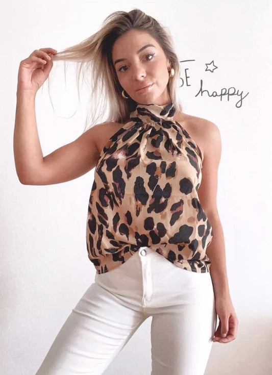 Leopard Print Top