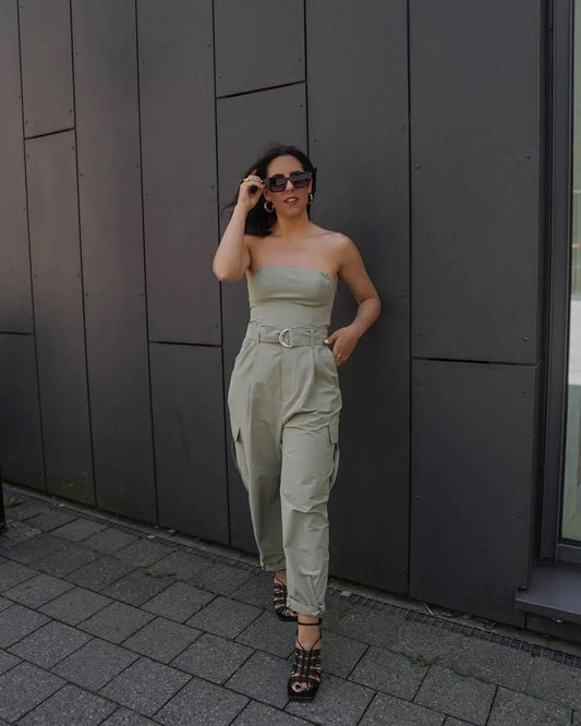 Strapless Jumpsuit